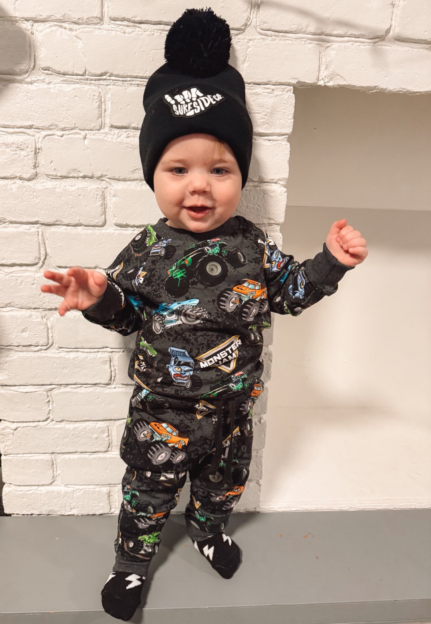 NEW! Monster Jam Daywear Jogger Set