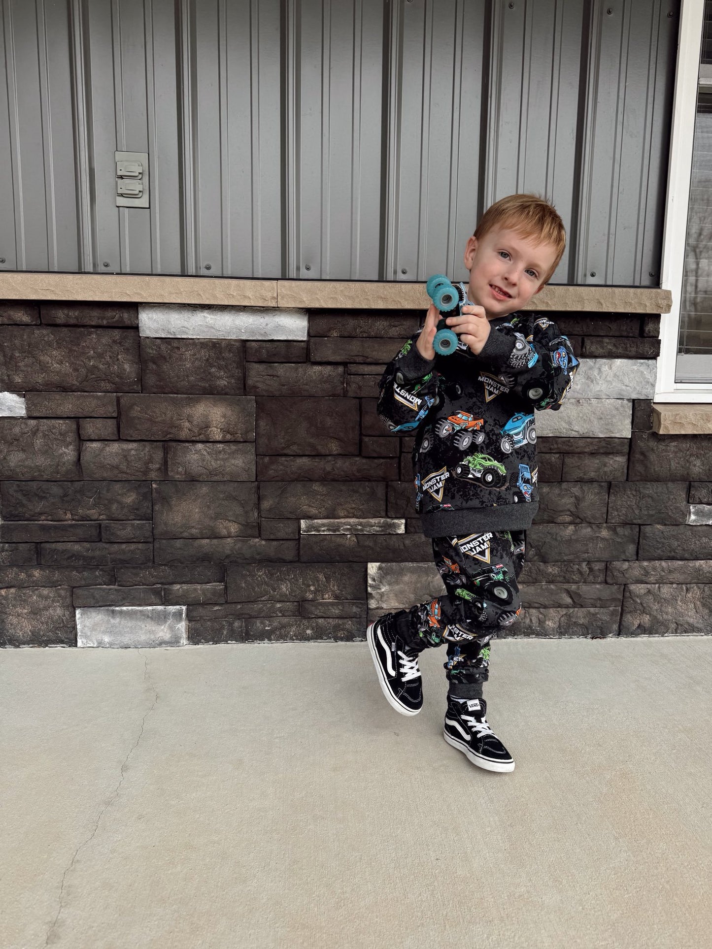 NEW! Monster Jam Daywear Jogger Set