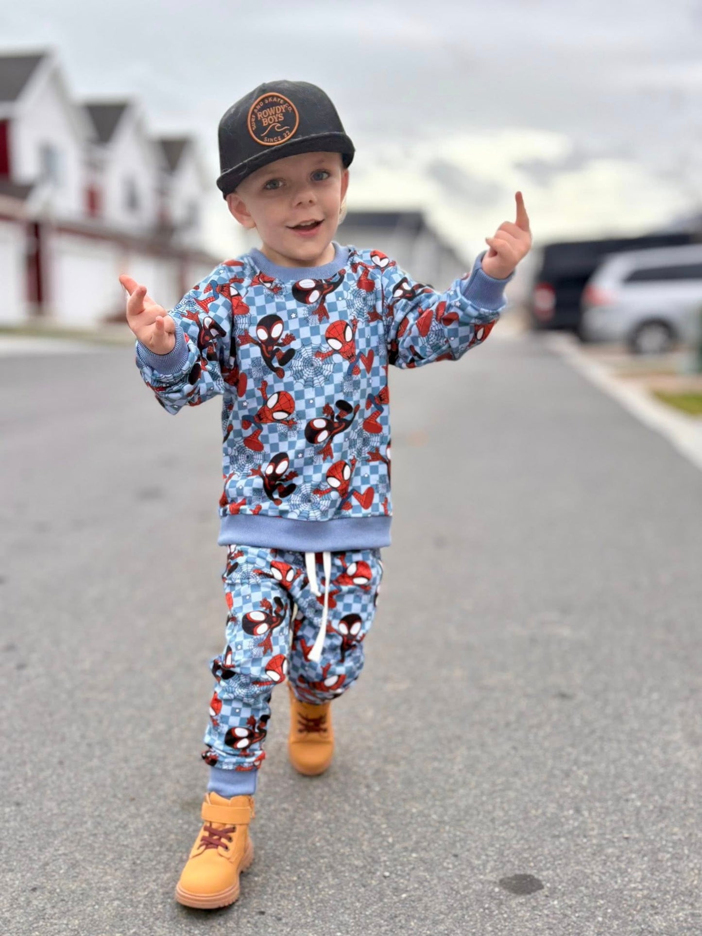 NEW! Spidey Daywear Jogger Set