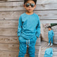 NEW! Pacific Blue Fall Jogger Set