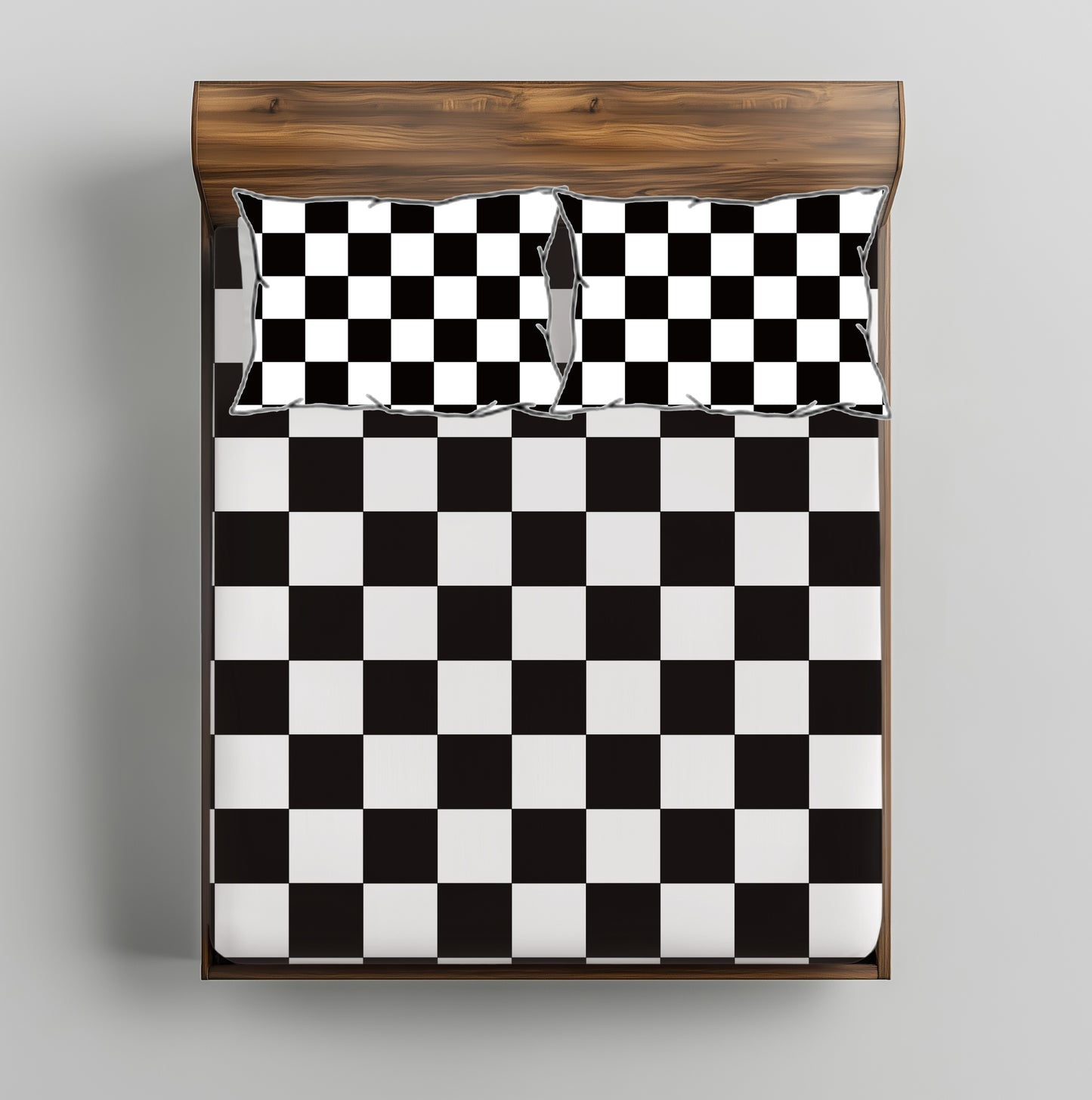 NEW! BEDDING- B/W CHECKS SHEETS