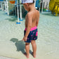 NEW! Navy  Palms Hybrid Swim