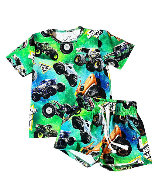 OG Monster Jam (Green) Bamboo  Loungewear