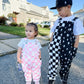 NEW! Pink Checks Overalls