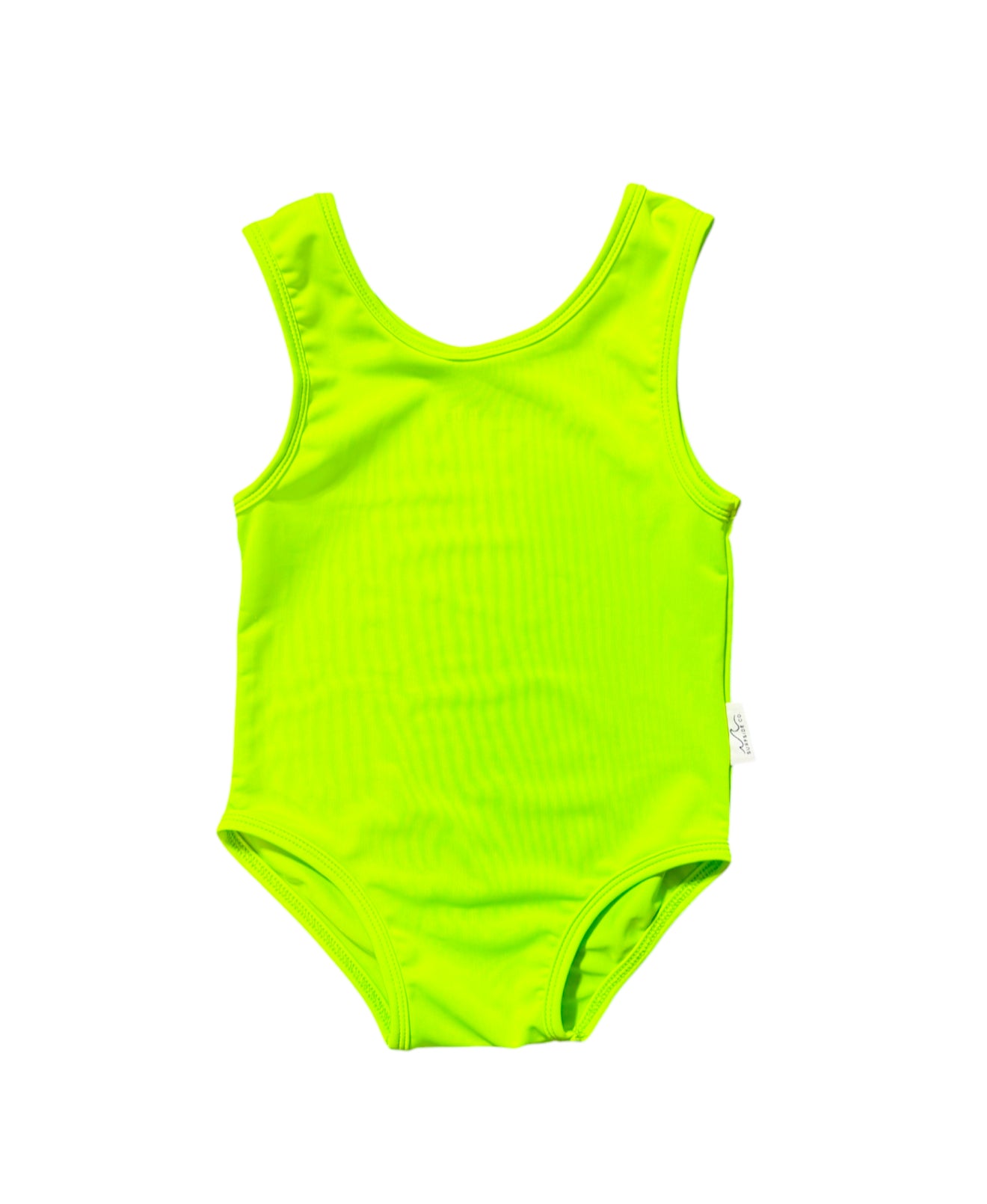 NEW! Neon Yellow Girl One Piece Swimsuit