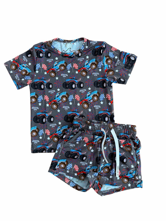 NEW! RWB Monster Jam Bamboo Lounge Set