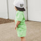Neon Green Waffle Lounge Set