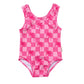 NEW! Neon Pink Palms One Piece Swimsuit