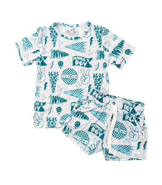 NEW! Mama's Boy Bamboo Lounge Set