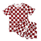 NEW! Maroon  Sneaker Bamboo Lounge Set