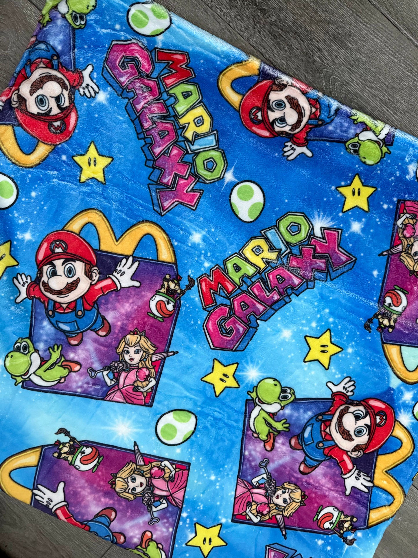 NEW! Mario Jam Blanket