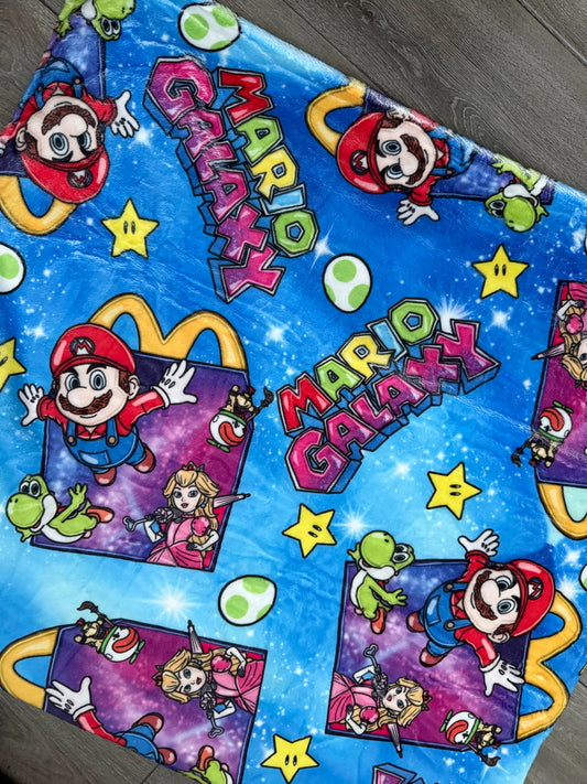 NEW! Mario Jam Blanket