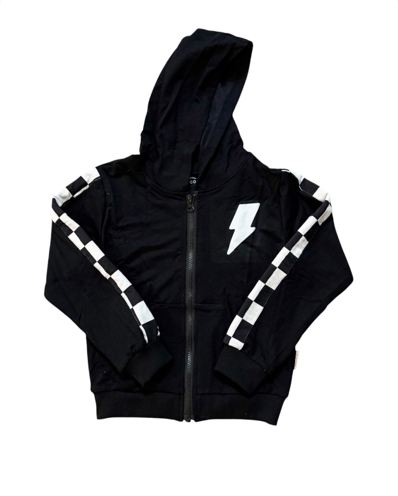 NEW!  Checkered Zip Hoodie
