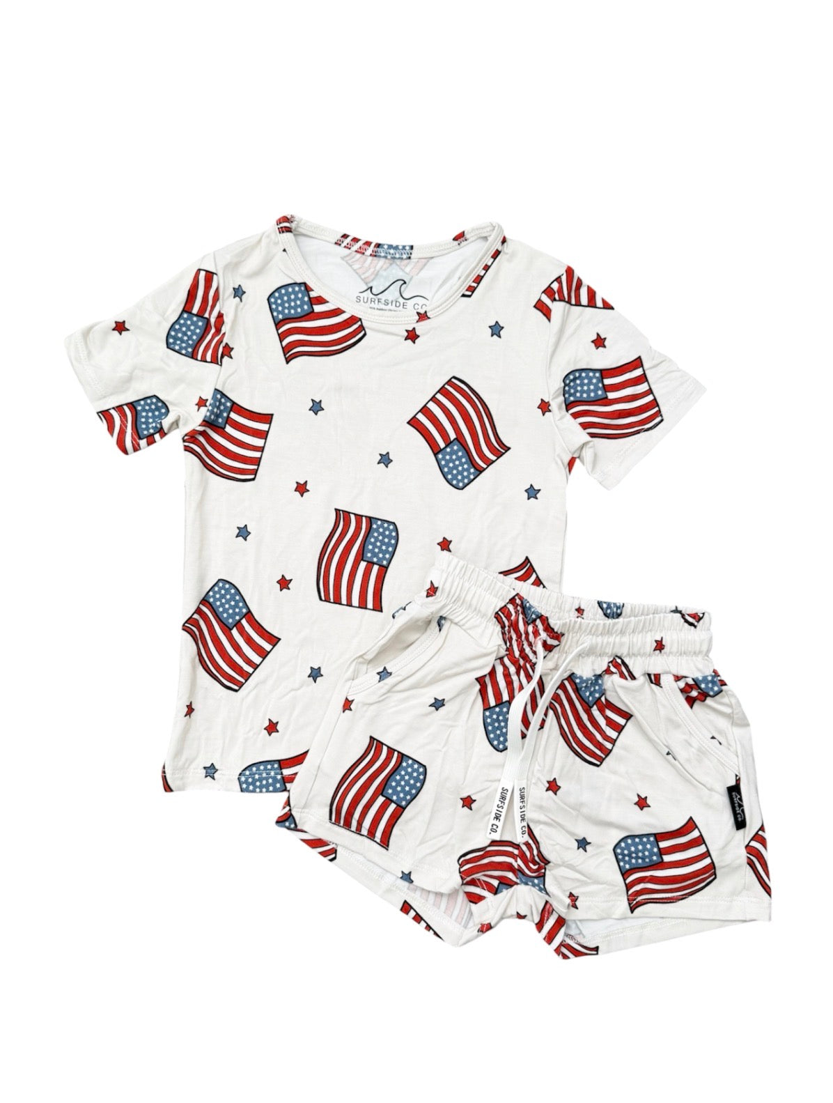 NEW! USA flag Bamboo Lounge Set