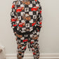 NEW! Checkered Cars Daywear Jogger Set