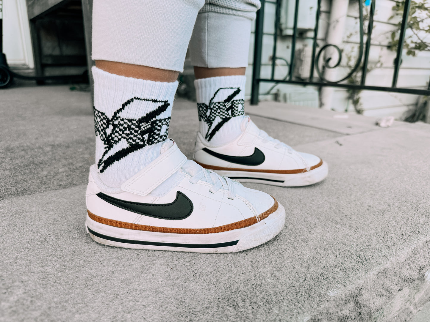 NEW! Checkered RAD Socks