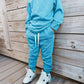NEW! Pacific Blue Fall Jogger Set