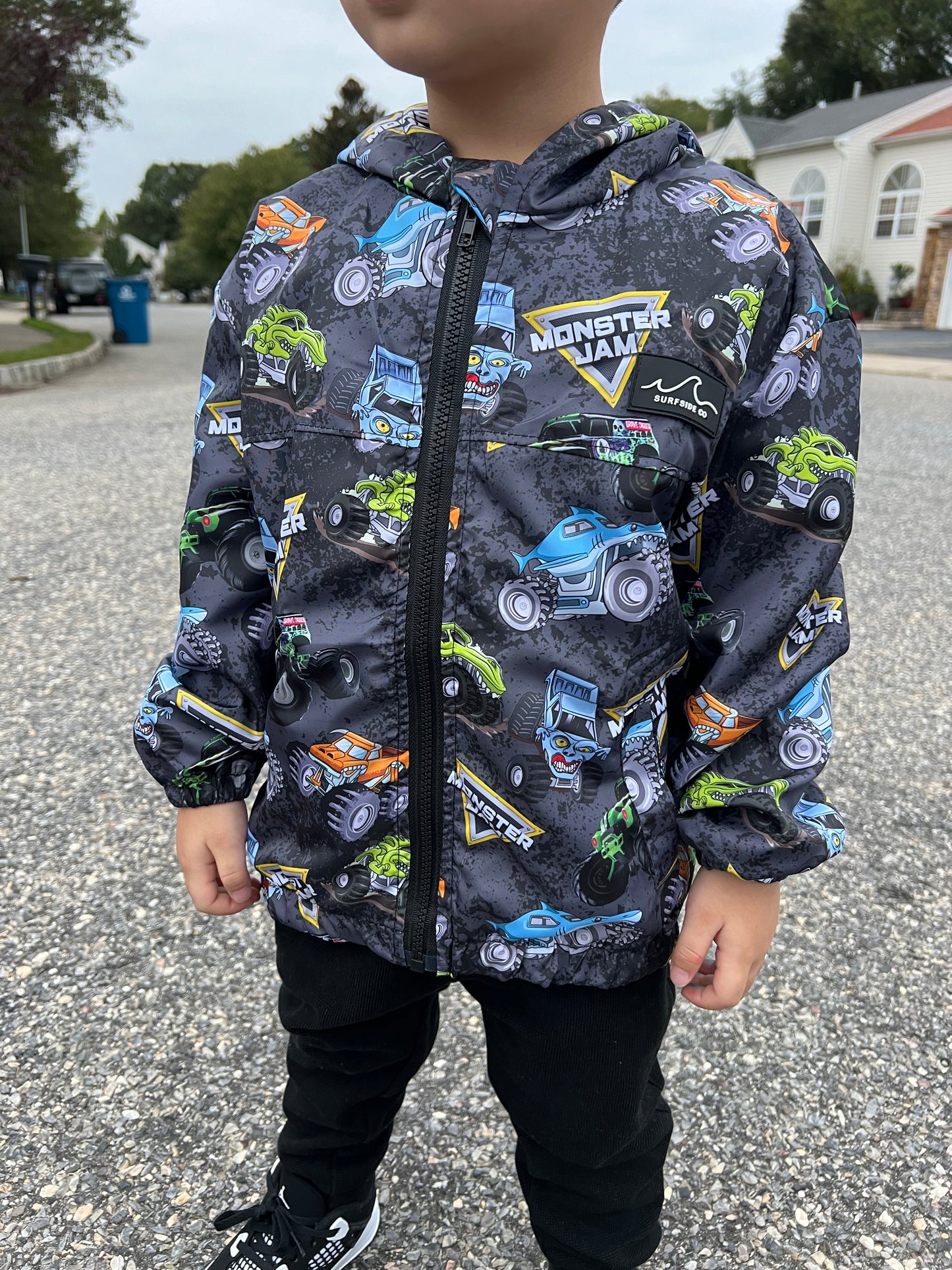 Monster Jam Windbreaker