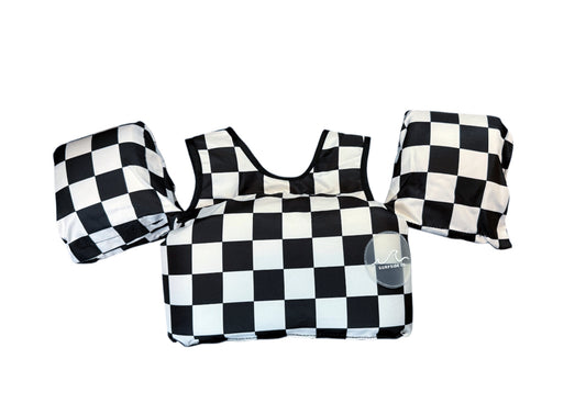 NEW! B/W Check Puddle Jumper