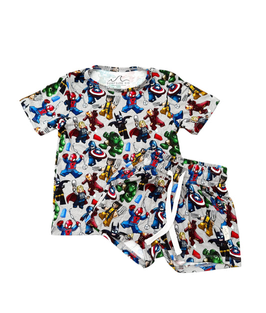NEW! Lego Super Hero Bamboo Lounge Set