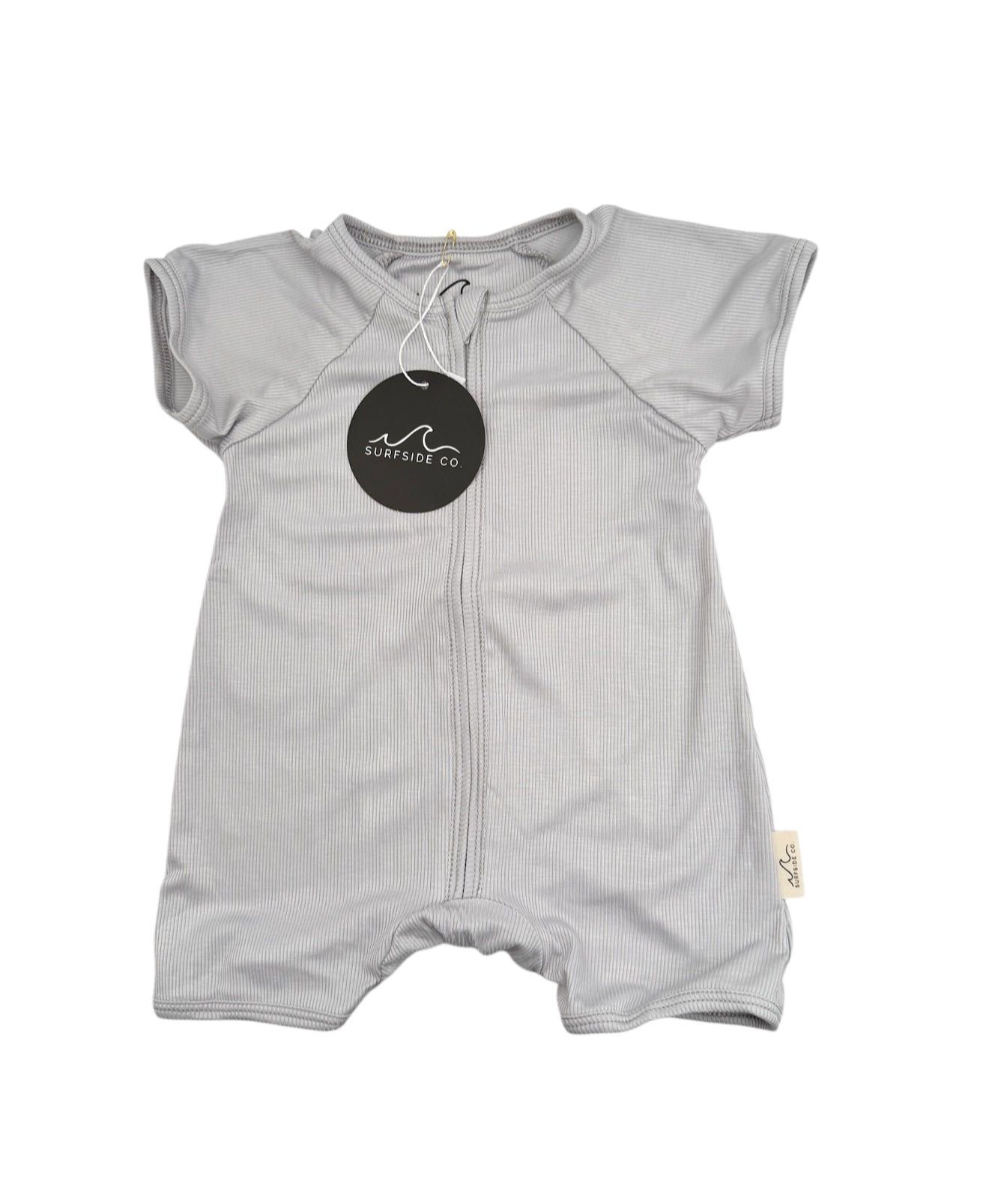NEW! Gray Ribbed Bamboo Lounge Set