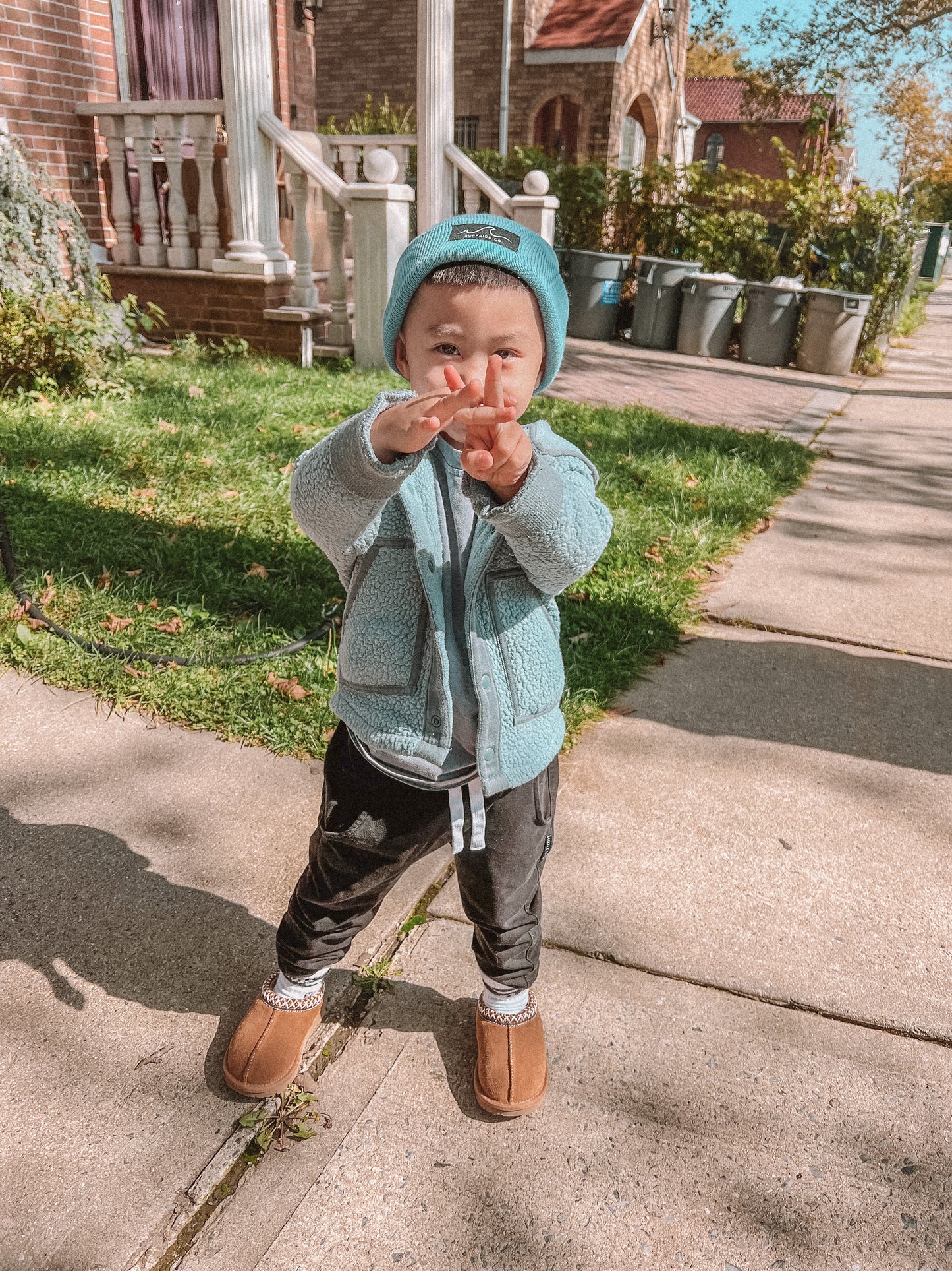 Steel Blue Beanie