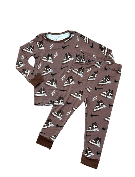 NEW!  Sneaker Drip Bamboo PJ