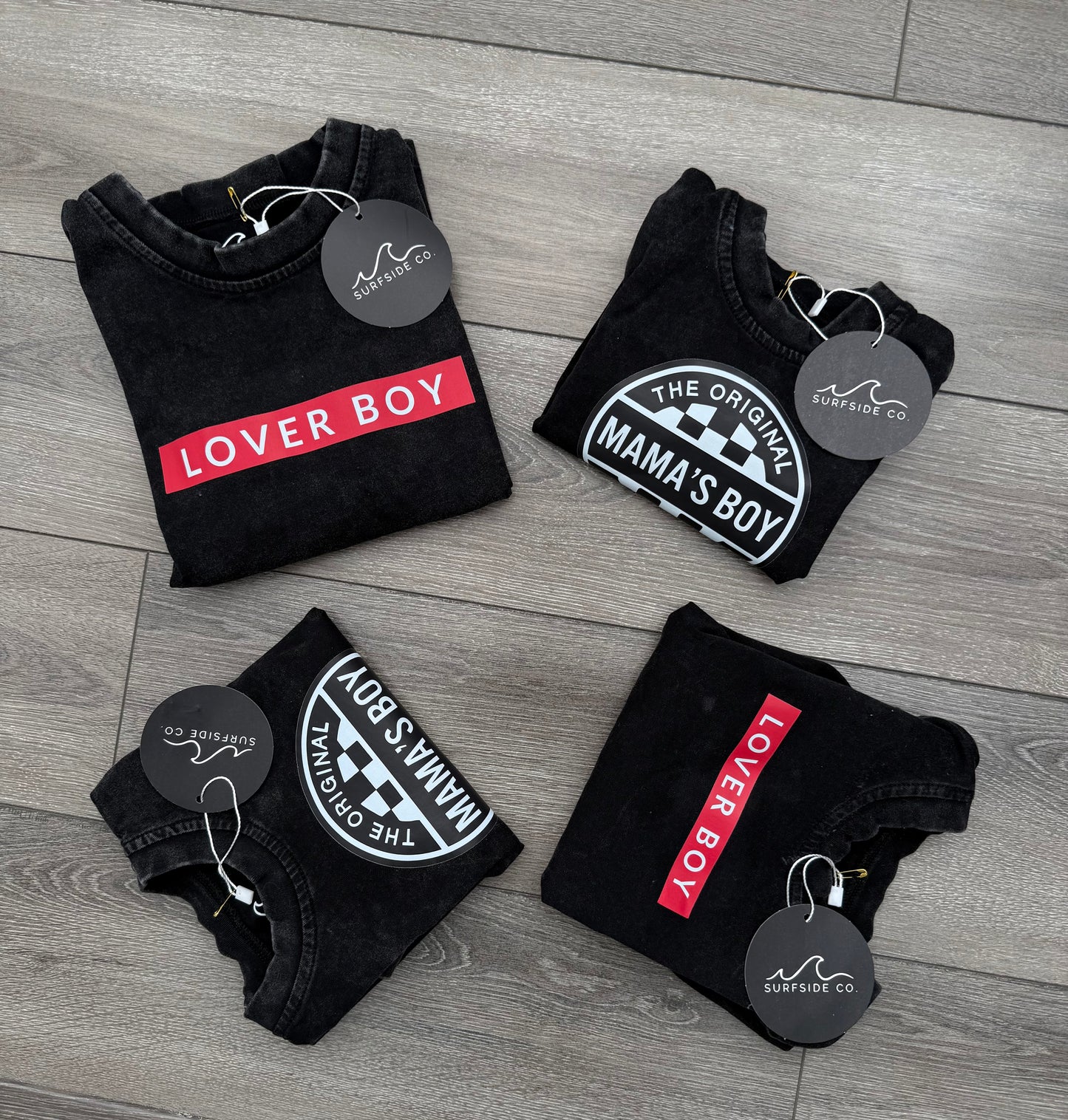 NEW! Valentines Acid Wash Tees