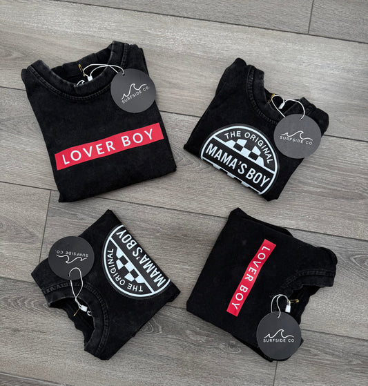 NEW! Valentines Acid Wash Tees