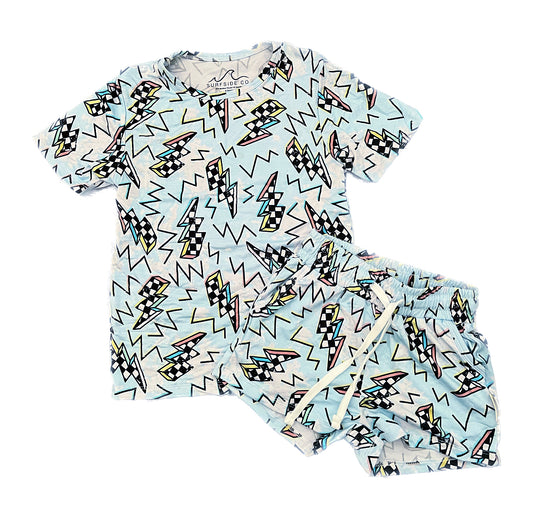 Baby Blue Bolt Loungewear