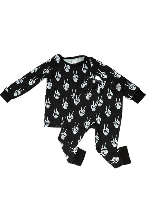 Halloween Peace Bamboo Pajamas