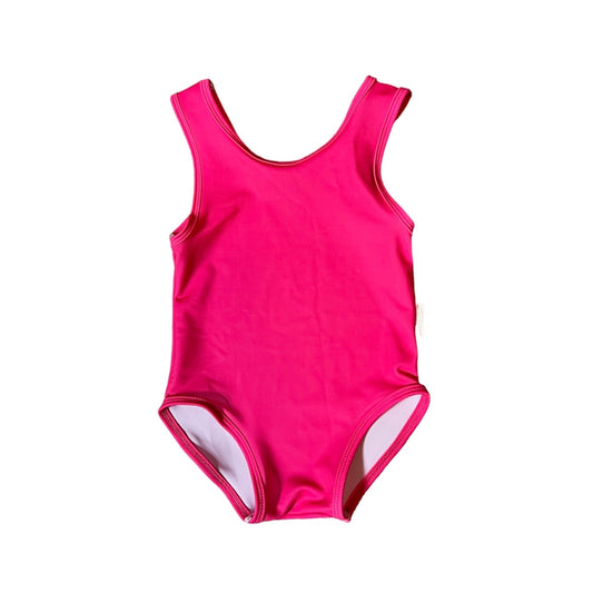 Neon Pink One Piece Swim