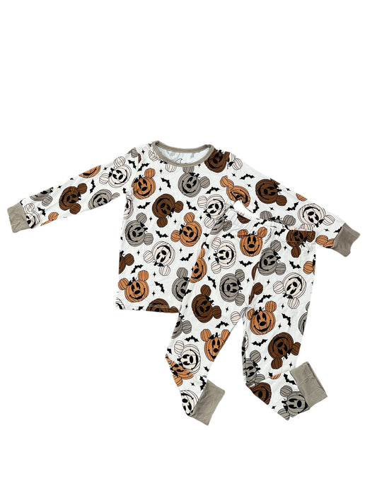 NEW! Pumpkin Mickey Bamboo Pajamas