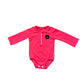 NEW! Neon Pink Girl Swim Romper