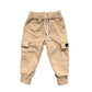 TAN Cargo Jogger Sweatpants