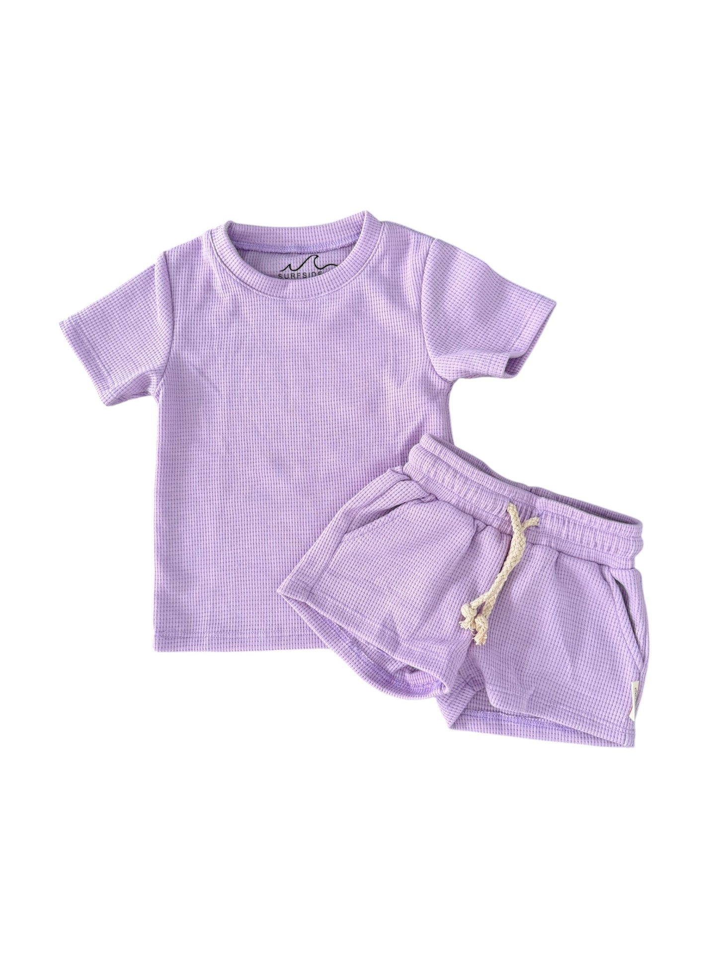 Lavender Waffle Lounge Set