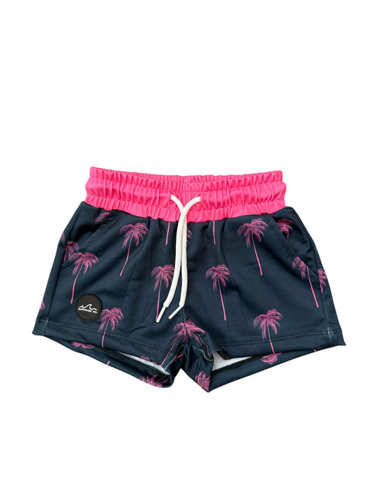 NEW! Navy  Palms Hybrid Swim