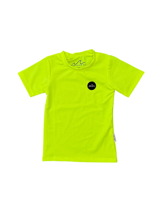 NEW! Daze (Neon Yellow) UPF 50+ Elevated Short Sleeve Rash Guard