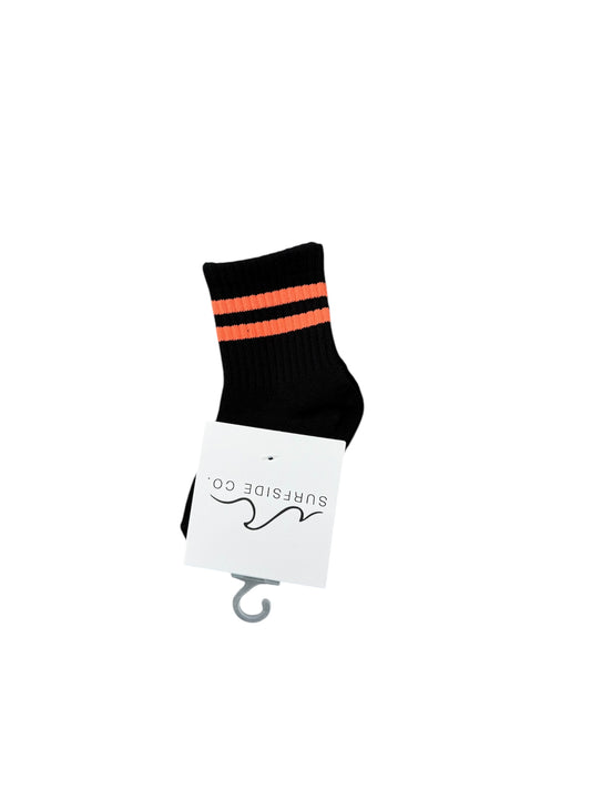 NEW! Neon Orange Varsity Socks
