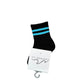 NEW! Neon Blue Varsity Socks