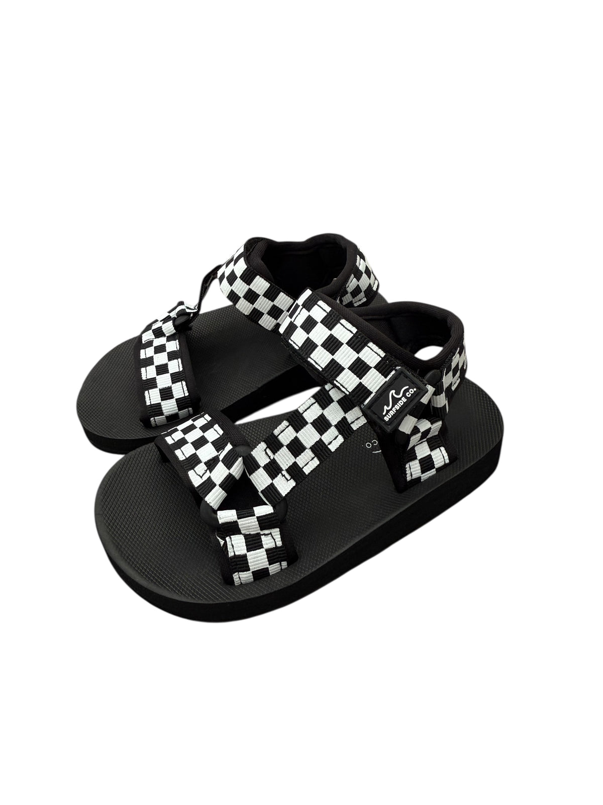 Checkered Racing Sandals Checkered Sandals – surfsideco