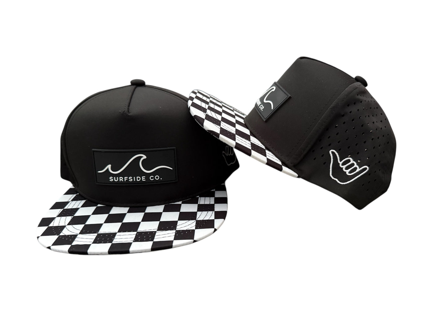 NEW! Checkered  Hydro Surf Snap Back