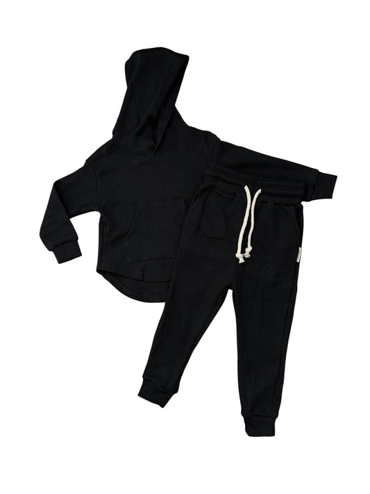 NEW! Black Waffle Set