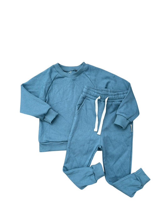 NEW! Pacific Blue Fall Jogger Set