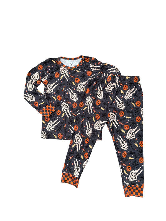 NEW!  Halloween Night   Ribbed Bamboo PJ