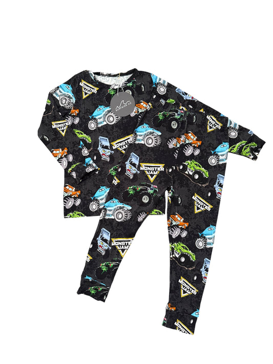 Monster Jam Long Sleeve Bamboo PJ