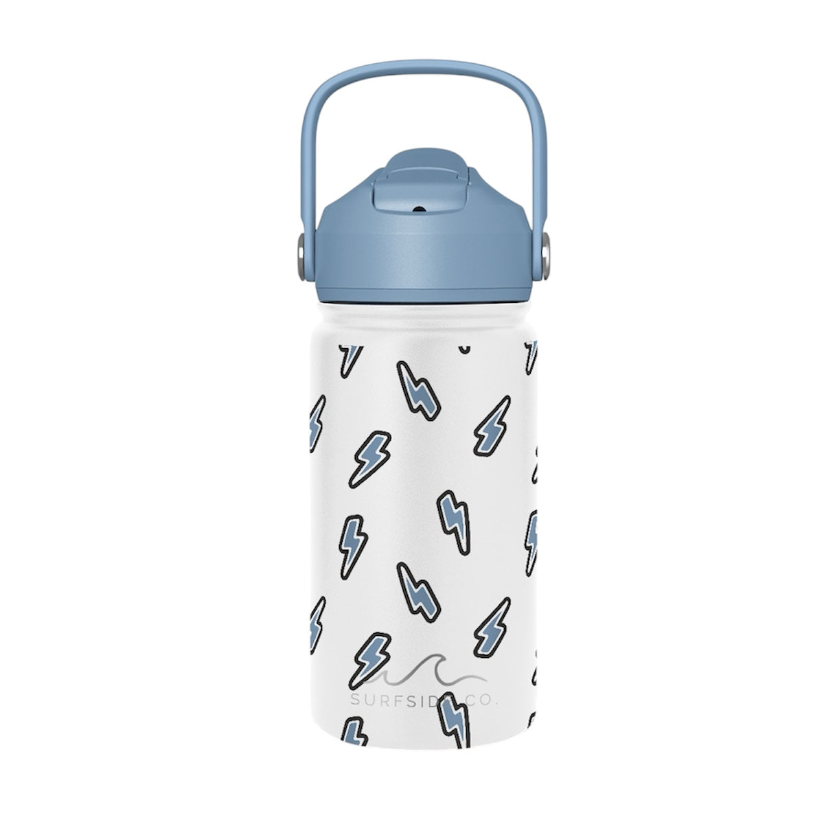 Blue Bolts - 12oz Insulated Thermal Cup