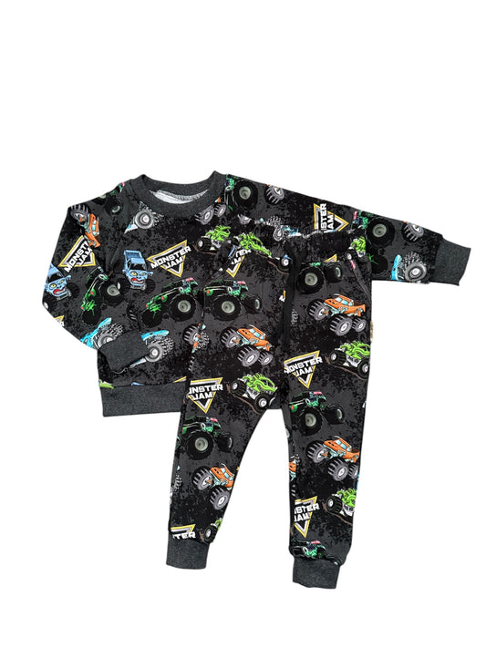 NEW! Monster Jam Daywear Jogger Set