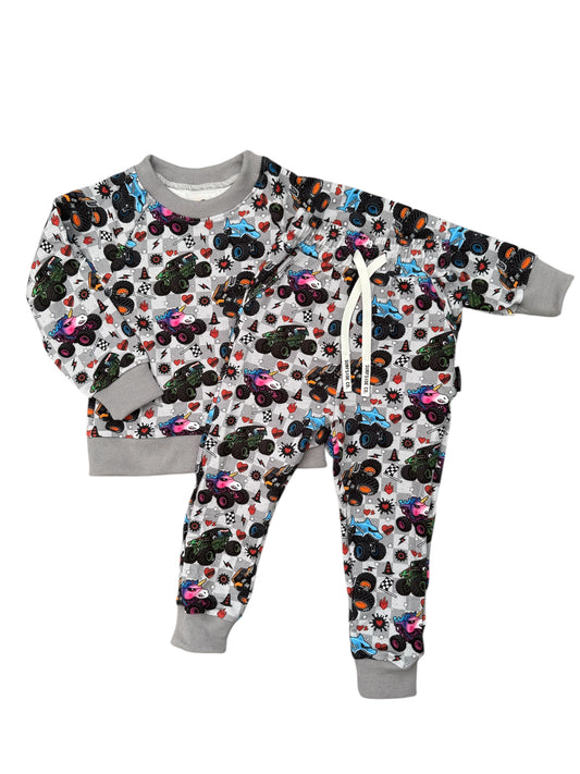 NEW! Valentines Day Monster Jam Daywear Set