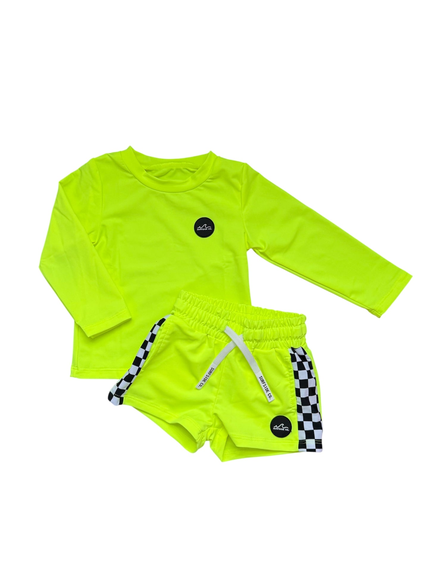 NEW! Neon Yellow Rash Guard
